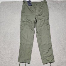 Propper Cargo Pants Medium Regular Olive BDU Trouser Button Fly Battle Rip NWT