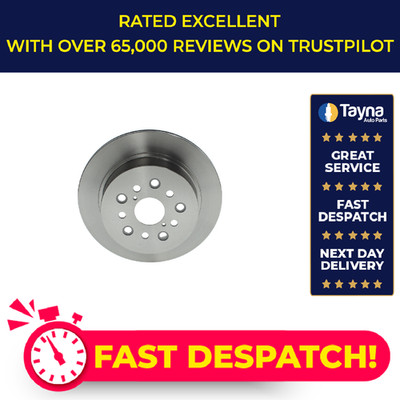 2x Brake Discs Pair Vented fits LEXUS LS430 4.3 Rear 00 to 06 3UZ-FE 310mm Set