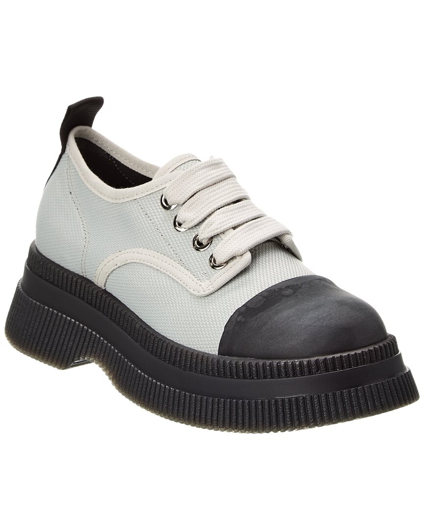 Женские парусиновые дерби Ganni Creepers 15090₽