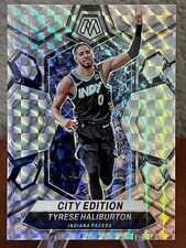 2023-24 Panini Mosaic - City Edition Tyrese Haliburton #289 Mosaic Prizm