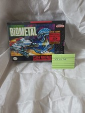 ebay® Auktion 358221062720 | SuperNitendo SNES BIOMETAL OVP Sehr Gut Englisch Thumbnail of ebay® auction 358221062720 | SuperNitendo SNES BIOMETAL OVP Sehr Gut Englisch
