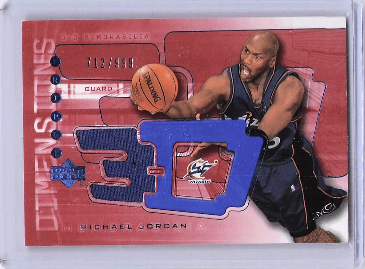 NBA Michael Jordan 3枚セット 2003-04 Upper Deck Triple Dimensions - Michael Jordan #3DW36 for