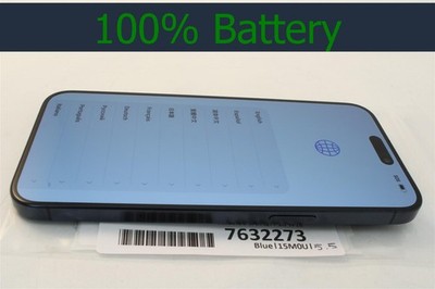 Apple iPhone 15 Pro Max 1TB Unlocked AT&T T-Mobile Verizon 100% batt! 7632273