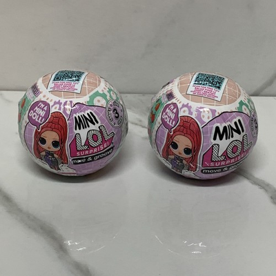 #ad Lot Of 2 LOL Surprise Mini Move amp; Groove Series 3 Balls New Factory Sealed $12.97