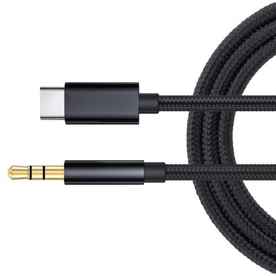 Plugs and Play Type C to 3.5mm Audios Cable Car Speaker Cable for Easy Use