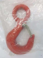 Campbell 3924515PL , #25, WLL 3 Ton, Alloy Eye Hoist Hook w/ Latch 