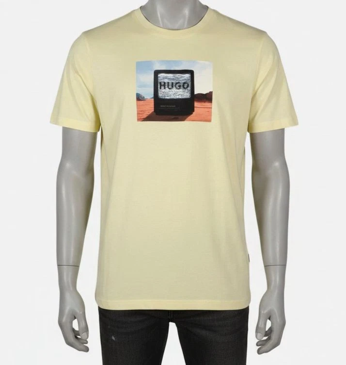 COFFEE BOSS Tシャツ Lサイズ イエロー HUGO BOSS Yellow T-Shirts for Men for sale | eBay