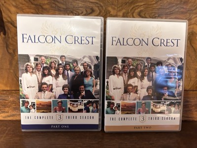 Falcon Crest DVDs, 3. Staffel in englischer Sprache, Teil 1 + 2