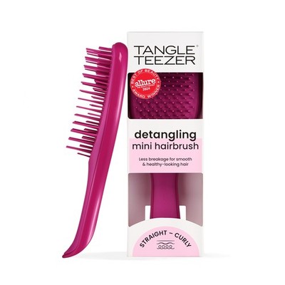 Tangle Teezer Ultimate Detangler Brush, Eliminates Knots & Electric Raspberry 