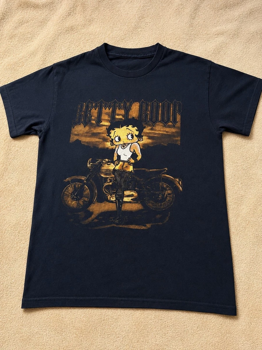 Betty Boop Biker T-Shirts for Men for sale | eBay