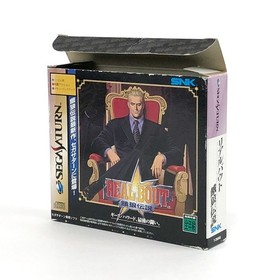 Real Bout Fatal Fury RAM Set Sega Saturn JAPAN