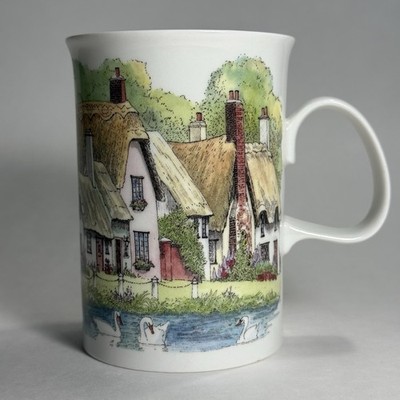 Dunoon Village Greens Fine Bone China Coffee Tea Mug Sue Scullard England