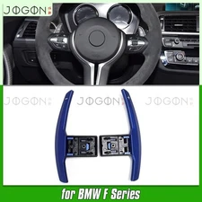 Alloy Steering Paddle Shifter For BMW M3 M4 M5 F20 F30 F32 F22 F80 F87 F48 Blue