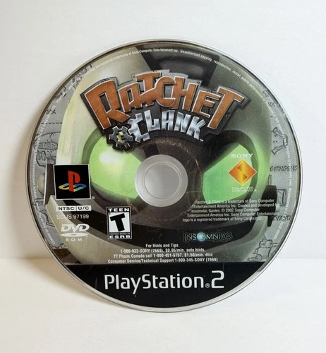 Ratchet & Clank (PlayStation 2 PS2) - Disc Only - Tested