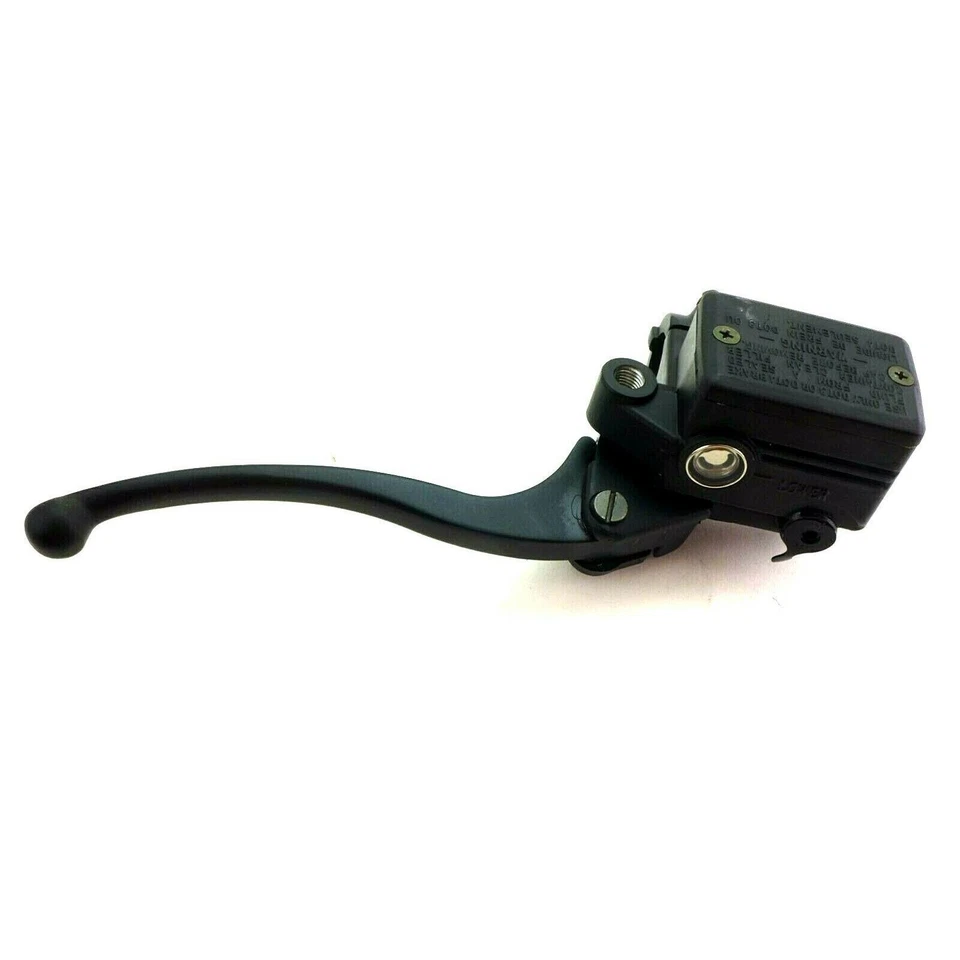 Front Brake Master Cylinder Black w/Lever for Honda 02-60360A / 45500-463-601 - Image 2 of 4