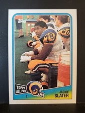 1988 Topps #295 Jackie Slater HOF RAMS