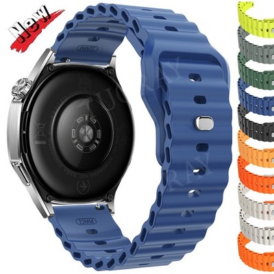 22mm Sports Silikon Ersatz Armband Für Huawei Watch GT 6 5 Pro 46mm 4 3 2 Pro