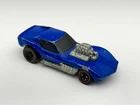 Hot Wheels Redline Revvers JETTIN VETTE 1973 Dark Blue Enamel TOUGH Nice !!!