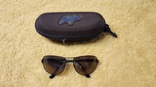Maui Jim Sand Island MJ 253 25A Gloss Dark Brown Frame  HCL Bronze Polarized