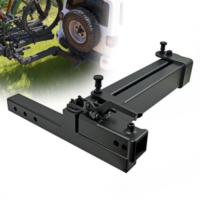 Swing Away Hitch Adapter-90° Swing Arm for 2In Receiver, 320 lbs Capacity