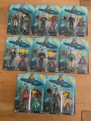 Playmates 1993 Actionfiguren SEA QUEST DSV 8 Hauptfiguren Sammlung OVP TOP RAR  