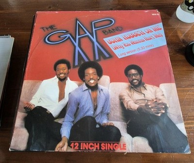 THE GAP BAND - BURN RUBBER ON ME 12'' MERX 52 MERCURY 1980 VG+!