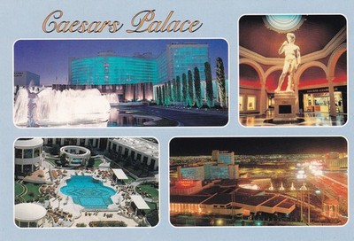 Caesar's Palace Casino Las Vegas Nevada Postcard 1990