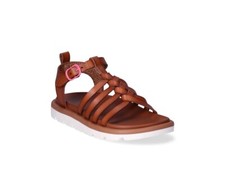 Wonder Nation Toddler Girls Gladiator Sandals brown 8 USA selling without box