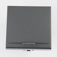 bticino AXOLUTE HS4051/2 ANTHRACITE Rocker Switch *OPEN BOX!*