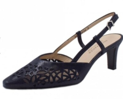 DSS* PETER KAISER MAILIN NOTTE SARTO ABEND SANDALEN MIT 60mm ABSATZ GRÖßE UK 4,5