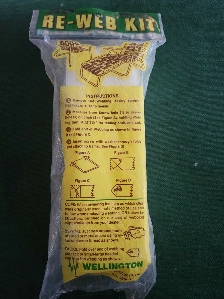 Vintage NOS Wellington Re  Kit White 39 Feet eBay