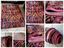 130 X 190 TAPPETO MODERNO SALOTTO DISEGNO ARTISTICO  GOCCE SATURNO ETNICO COLORE