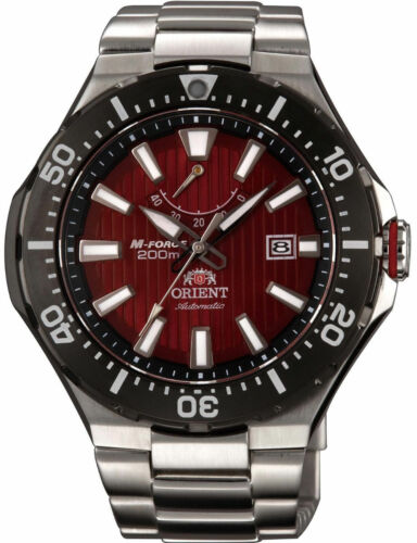 ORIENT "Beast II" M-FORCE Diver's 200M Red Sapphire 49mm EL07002H WV0161EL - Picture 1 of 1