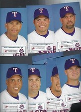 JUMBO DR PEPPER TEXAS RANGERS 15 DIF 2001 CON ALEX RODRIGUEZ IVAN CAMINITI GAL