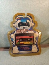 TIGER ELECTRONICS 1990's 2XL TALKING ROBOT CASSETTE TAPE JURASSIC FACTS
