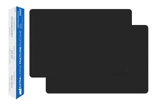 , Set of 2, Extra Large, Thick, Silicone Mats for Kitchen Counter, Heat Resis...