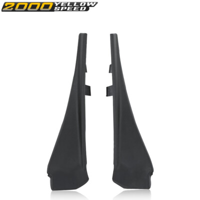 OXILAM ABS Windshield Wiper Cowl Trim Set – Direct Fit For 2014-2020 Nissan Rogue – Black Textured Finish