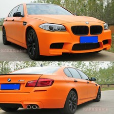 50ft X 5ft Entire Car Wrap Orange Flexible Matte Satin Vinyl Sticker Air Free Us