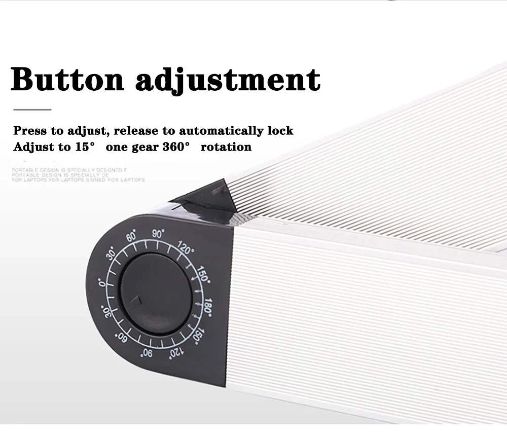 Laptop Stand Adjustable Folding Portable Notebook Computer Table for Sofa