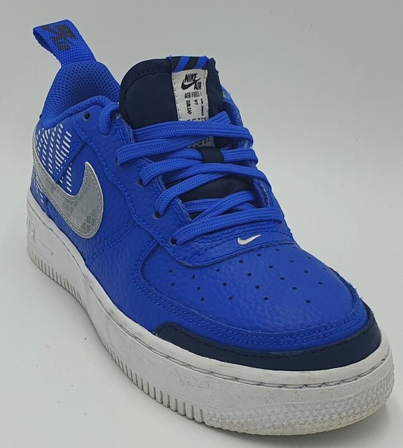 Nike Air Force 1 Lv8 2 GS Racer Blue Obsidian White Bq5484 400 Size 4y for  sale online | eBay