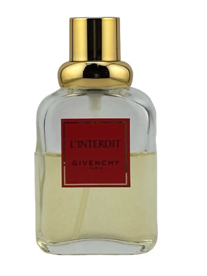 Vintage L'INTERDIT GIVENCHY 1.7 oz /50 ml Eau de Toilette EDT Perfume Spray READ