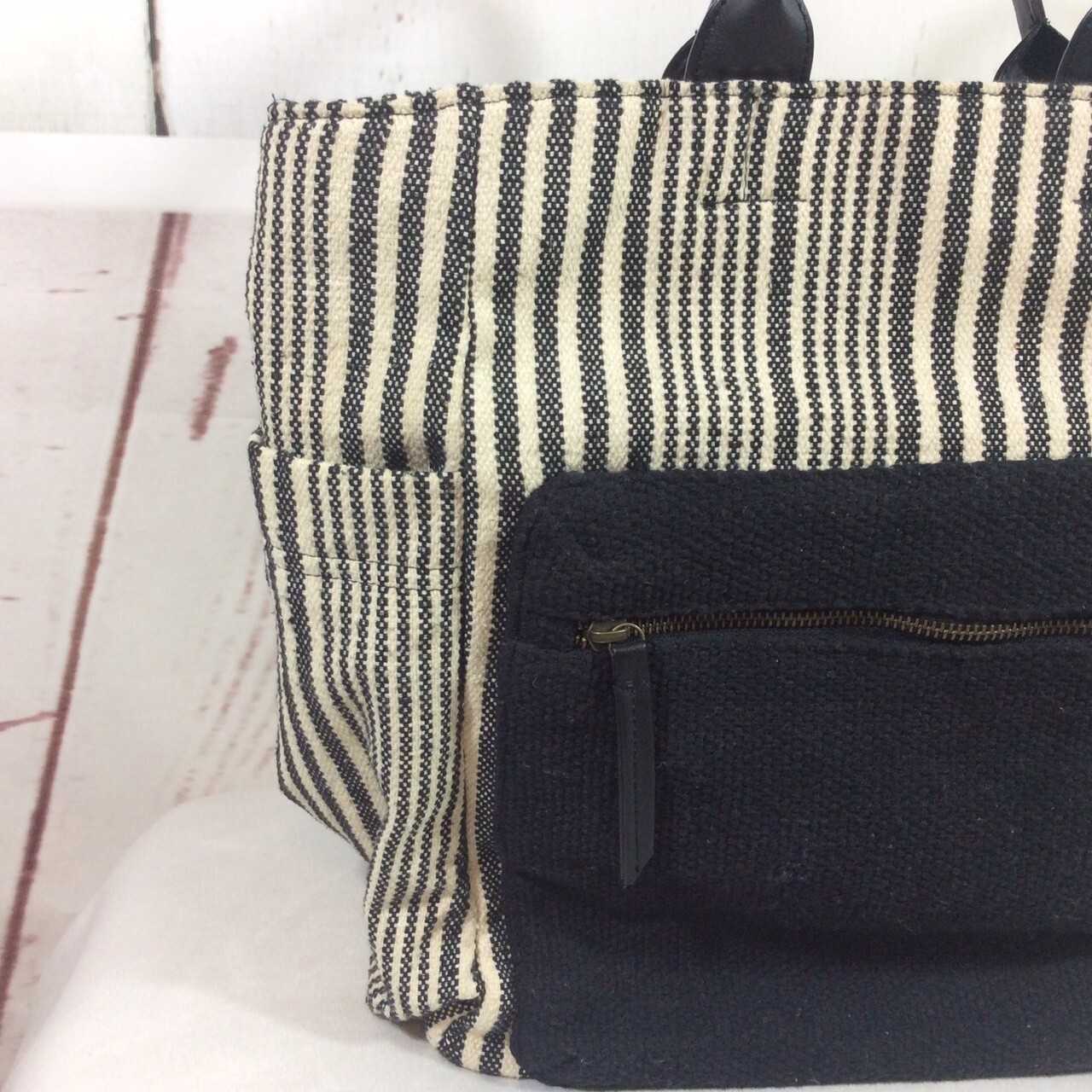 Universal Thread Backpack Purse Striped Utility C… - image 3