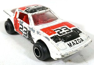 Majorette 257 Mazda RX7 White 1/56 Vintage Diecast France C901 | eBay