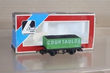 LIMA 305678 COURTAULDS FLINT 7 PLANK WAGON 18 with COAL LOAD MINT BOXED om