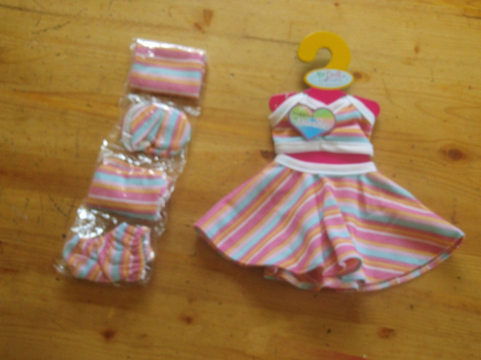 Doll club of America beach clothes fits 18'' doll