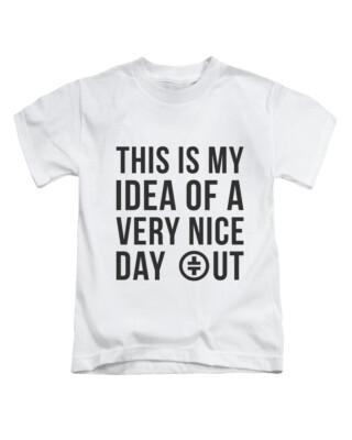 This Is My Idea Of A Very Nice Day Out Erwachsene T-Shirt Meme Viral Take That Top