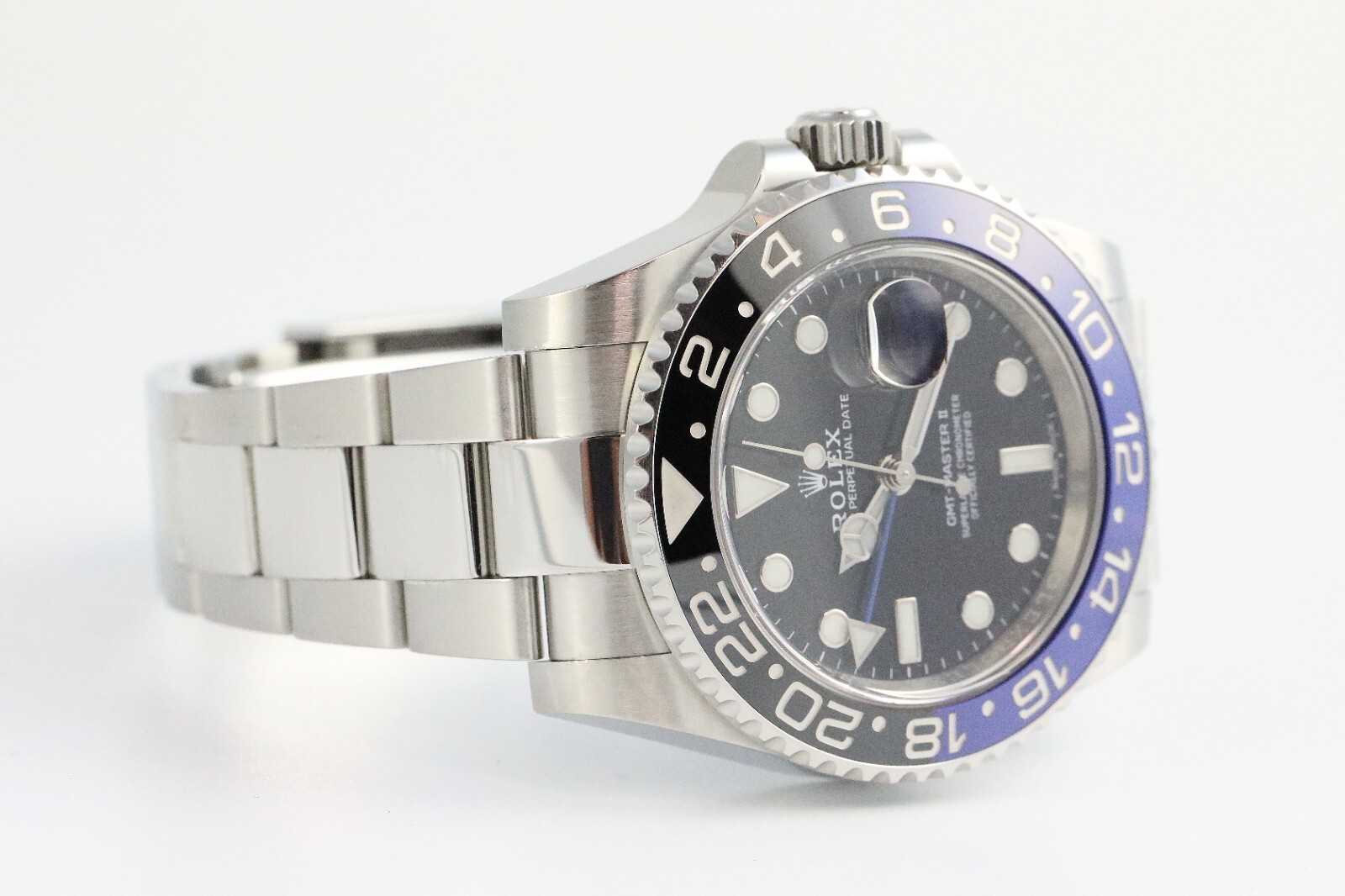 Bild 3 - Rolex GMT-Master II &#034;Batman&#034; 116710BLNR 40mm Keramik B&amp;P Dif22466 AVS18065 X