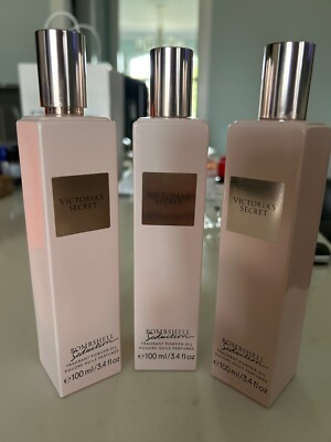 VICTORIA'S SECRET BOMBSHELL SEDUCTION x 3 FRAGRANT POWDER OILS NEW!!
