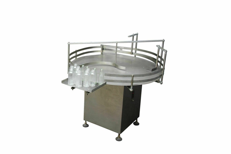 Round Bottle Unscramble Machine Turn Rotary Accumulation Table for ...
