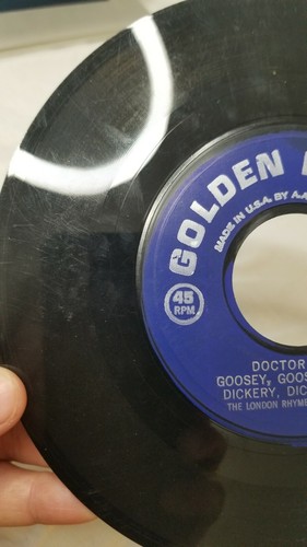 Little Golden Records Doctor Fell RECORD ONLY No Cover 45 RPM. - Picture 9 of 9